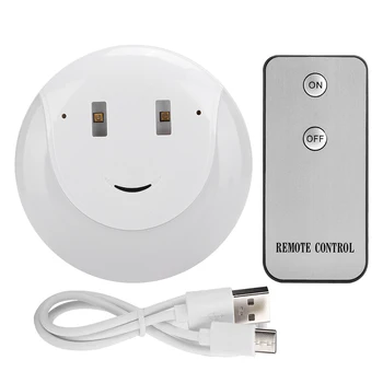 Smart USB LED Night Light Voice Control Wall Lamp with Remote Controller for Bedroom
Smart USB LED Night Light Voice Control Wall Lamp with Remote Controller for Bedroom