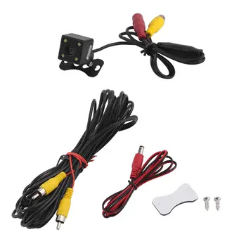 Universal Rearview Camera Waterproof 170 Degree Car Camera 4 LED Night Vision Camera Compact Car Accessories
Universal Rearview Camera Waterproof 170 Degree Car Camera 4 LED Night Vision Camera Compact Car Accessories