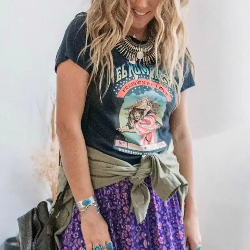 bohemian summer chic