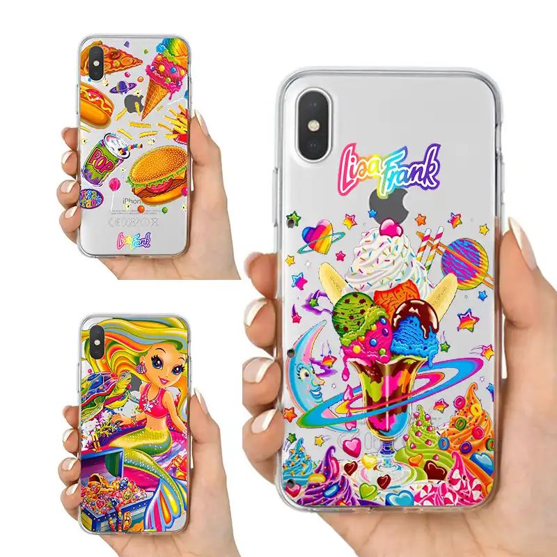 Lisa Frank Soft Silicone Clear Cover Phone Case For Iphone X Xs Max 6 7 8 Plus 5 5s 6s Se For Apple Xr Best High Quality Housing Half Wrapped Cases Aliexpress