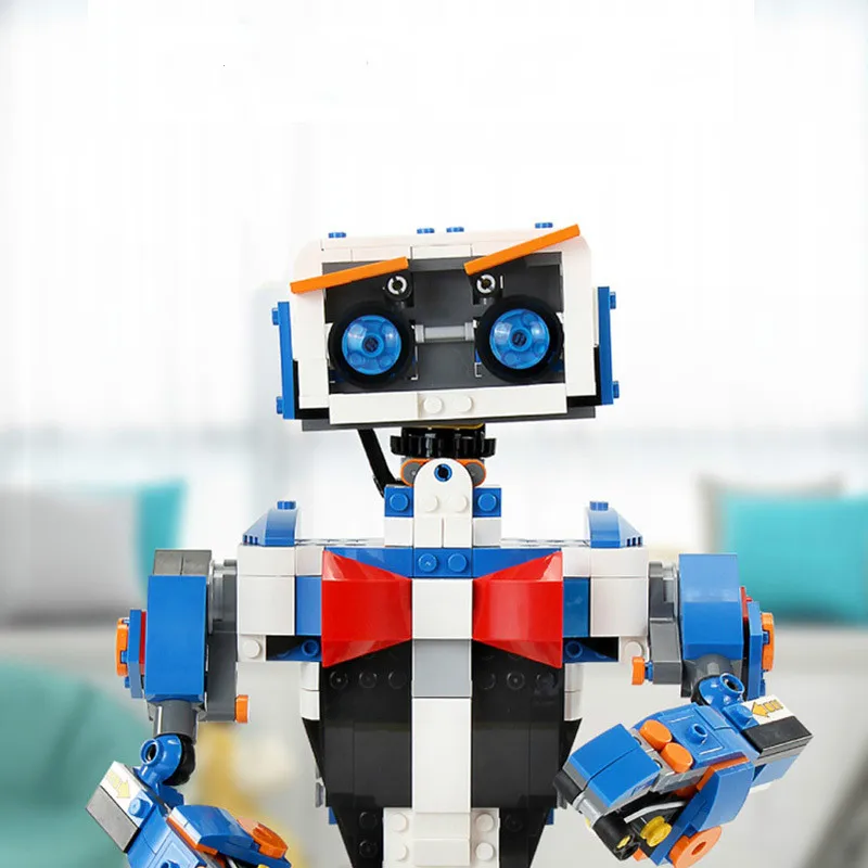 13063 App Control Programming Robot Smart Tracked Robot Technical intelligent programming Building Blocks Bricks set Toys
13063 App Control Programming Robot Smart Tracked Robot Technical intelligent programming Building Blocks Bricks set Toys