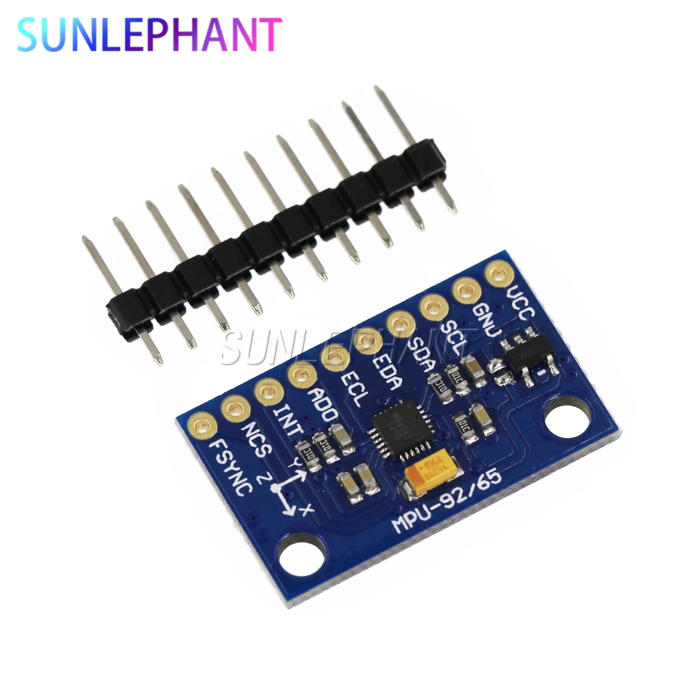 5PCS/LOT MPU-9250 GY-9250 9-axis Sensor Module I2C/SPI Communications Gyroscope + Triaxial Accelerometer+triaxial Magnetic Field |