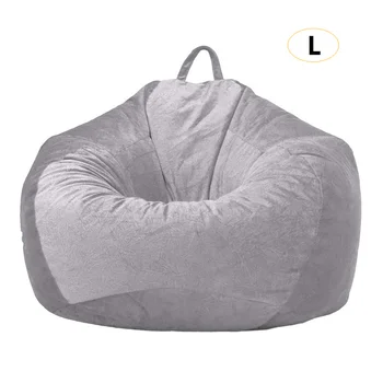 Gray Bean Bag Cover Velvet Sofa Chair Without Filling Lounger Seat Bean Bags Puff Couch Living Room Lazy Sofa Covers 90x110cm
Gray Bean Bag Cover Velvet Sofa Chair Without Filling Lounger Seat Bean Bags Puff Couch Living Room Lazy Sofa Covers 90x110cm