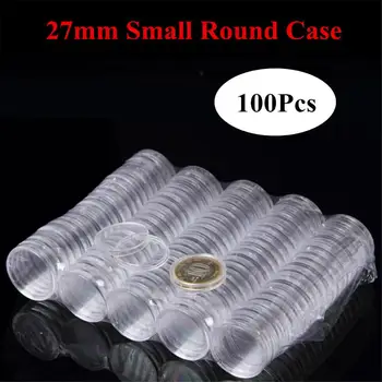 27mm/30mm Coins Containers Clear Case Round Transparent Box Coin Capsules Display Cases Coin Collection Protector Commemorative
27mm/30mm Coins Containers Clear Case Round Transparent Box Coin Capsules Display Cases Coin Collection Protector Commemorative