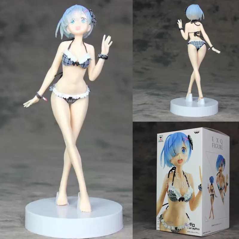 Rem Anime Re:Life in a different world from zero EXQ Rem Swimsuit Ver PVC Action Figure Figurine Model Toys Gift Action figure
Rem Anime Re:Life in a different world from zero EXQ Rem Swimsuit Ver PVC Action Figure Figurine Model Toys Gift Action figure