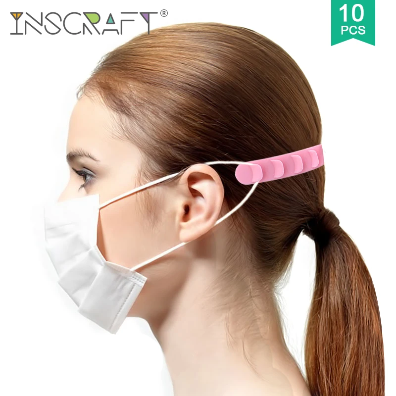 3/10pcs Face Mask Strap Silicone 5 Gears Adjustable Mask Ear Protector Face Mask Extend Band for Adults and Children
3/10pcs Face Mask Strap Silicone 5 Gears Adjustable Mask Ear Protector Face Mask Extend Band for Adults and Children