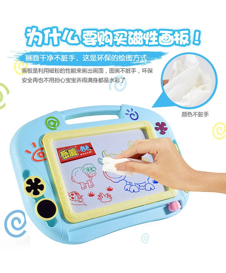 Children Magnetic Drawing Board Toy Cartoon Plastic Wipable Doodle Board Color Medium Magnetic Drawing Board
Children Magnetic Drawing Board Toy Cartoon Plastic Wipable Doodle Board Color Medium Magnetic Drawing Board