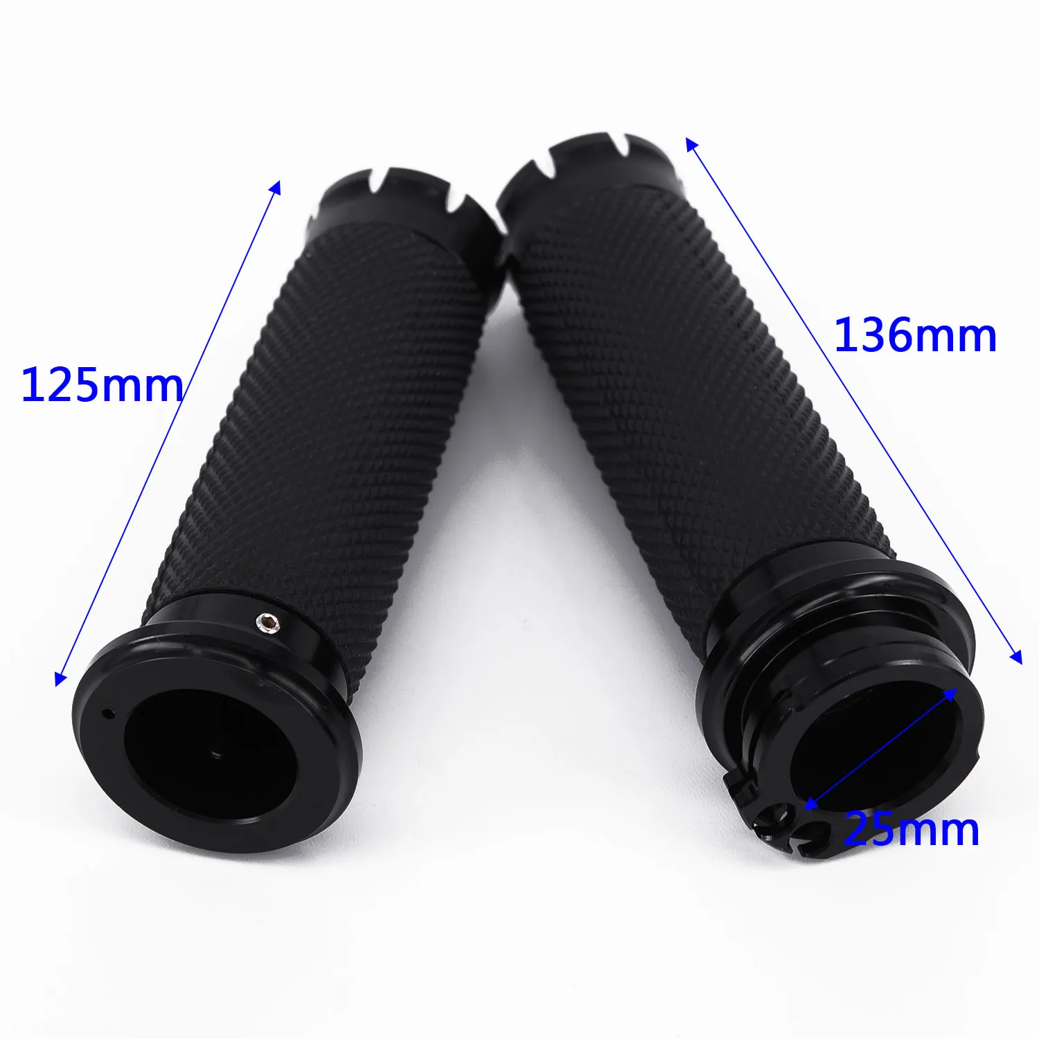 CNC Hand Grip Handlebar For Harley Touring Sportster Dyna Softail VRSC Black Made of CNC aluminum, durable and solid
CNC Hand Grip Handlebar For Harley Touring Sportster Dyna Softail VRSC Black Made of CNC aluminum, durable and solid
