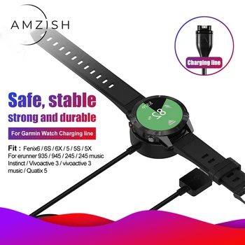 amzish USB Cable Charger For Garmin Fenix 6/6S/6X/5/5S/5X Fast Charging Dock For Garmin Forerunner Instinct Stable Adapter Pad
amzish USB Cable Charger For Garmin Fenix 6/6S/6X/5/5S/5X Fast Charging Dock For Garmin Forerunner Instinct Stable Adapter Pad