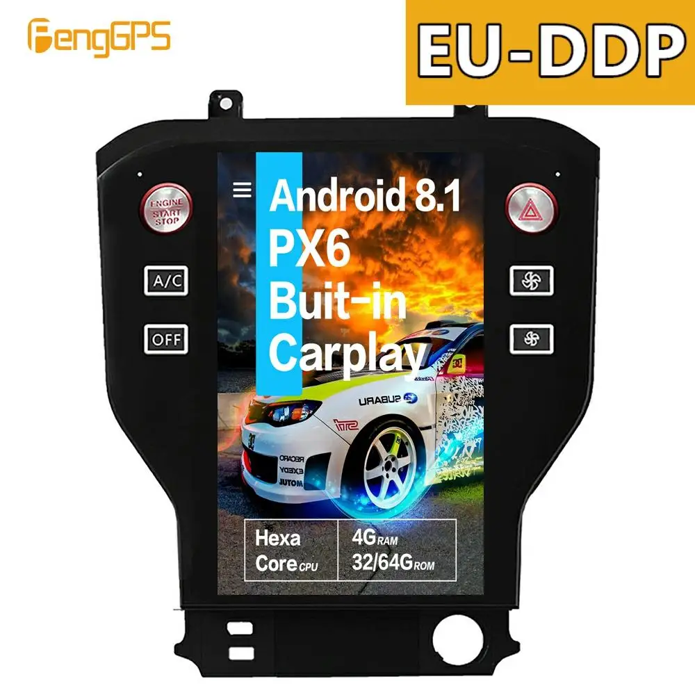 Tesla Android 11,8 с вертикальным экраном 8,1 дюйма, голосовым управлением, встроенным автомобильным радио для Ford Mustang 2015 2016 2017, GPS-навигацией
Tesla Android 11,8 с вертикальным экраном 8,1 дюйма, голосовым управлением, встроенным автомобильным радио для Ford Mustang 2015 2016 2017, GPS-навигацией