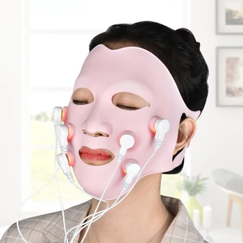 Mask Instrument Facial Beauty Red LED Light Face Therapy Mask Vibration Phototherapy Mask Machine Light Therapy Anti Wrinkle 
Mask Instrument Facial Beauty Red LED Light Face Therapy Mask Vibration Phototherapy Mask Machine Light Therapy Anti Wrinkle