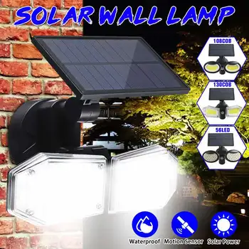 72/130 LED COB Solar Wall Light Home Waterproof Double Head Solar Street Light Human Body Induction Double Head Can be Rotated
72/130 LED COB Solar Wall Light Home Waterproof Double Head Solar Street Light Human Body Induction Double Head Can be Rotated