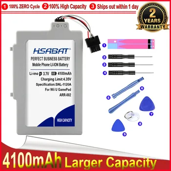 HSABAT 0 Cycle 4100mAh ARR-002 Battery for Nintendo Wii U GamePad High Quality Replacement Accumulator
HSABAT 0 Cycle 4100mAh ARR-002 Battery for Nintendo Wii U GamePad High Quality Replacement Accumulator