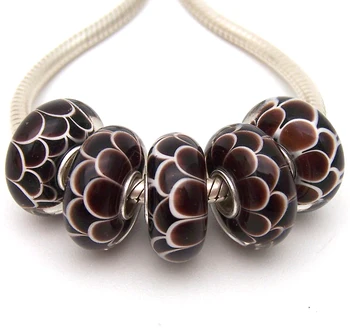 JGWGT 830 5X 100% Authenticity S925 Sterling Silver Beads Murano Glass beads Fit European Charms Bracelet diy jewelry Lampwork
JGWGT 830 5X 100% Authenticity S925 Sterling Silver Beads Murano Glass beads Fit European Charms Bracelet diy jewelry Lampwork