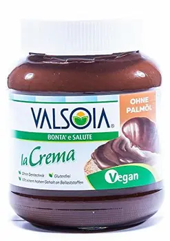 Valsoia la Crema - The Vegan Spread Cream 400 g / Hazelnut Cream 
Valsoia la Crema - The Vegan Spread Cream 400 g / Hazelnut Cream