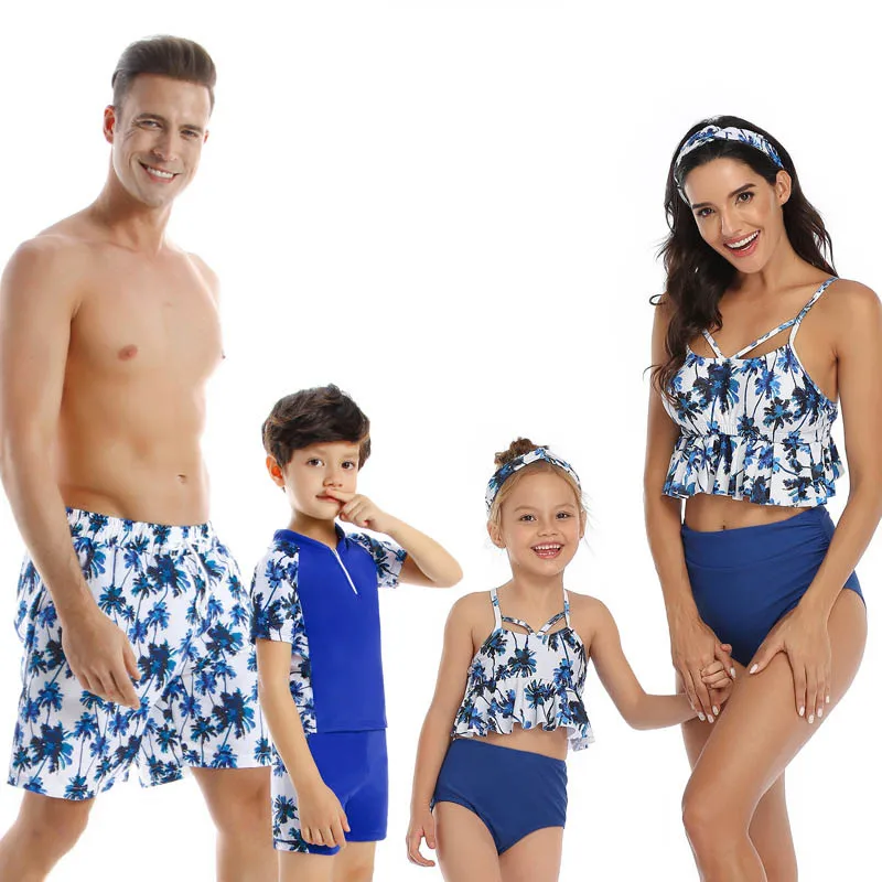 Family Look Swimsuit Mommy And me Clothes Father Son Beach Shorts Mother And Daughter Bikini Swimwear Couple Matching Swimwear
Family Look Swimsuit Mommy And me Clothes Father Son Beach Shorts Mother And Daughter Bikini Swimwear Couple Matching Swimwear