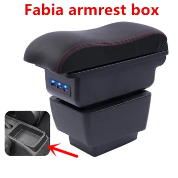 For New Fabia armrest box central Store content Storage skoda Fabia 3 armrest box with cup holder ashtray USB 2015-2017
For New Fabia armrest box central Store content Storage skoda Fabia 3 armrest box with cup holder ashtray USB 2015-2017
