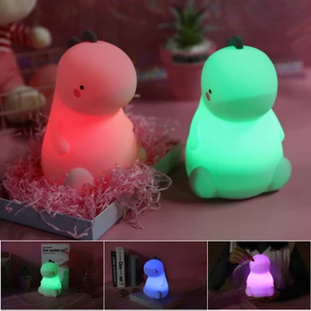 Led silicone lamp kid night light sleep room decoration lamp light silicone dinosaur lamp sleeping room bedroom lamp baby gift
Led silicone lamp kid night light sleep room decoration lamp light silicone dinosaur lamp sleeping room bedroom lamp baby gift