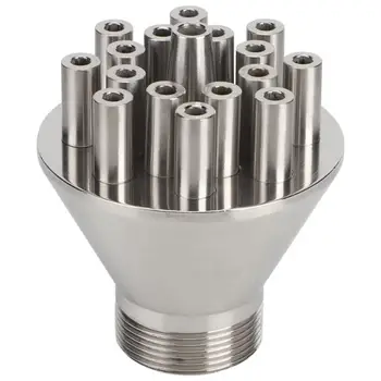 G1-1/2in 46mm external thread fountain nozzle pool fountain nozzle 17 nozzle nozzle is suitable for ponds
G1-1/2in 46mm external thread fountain nozzle pool fountain nozzle 17 nozzle nozzle is suitable for ponds