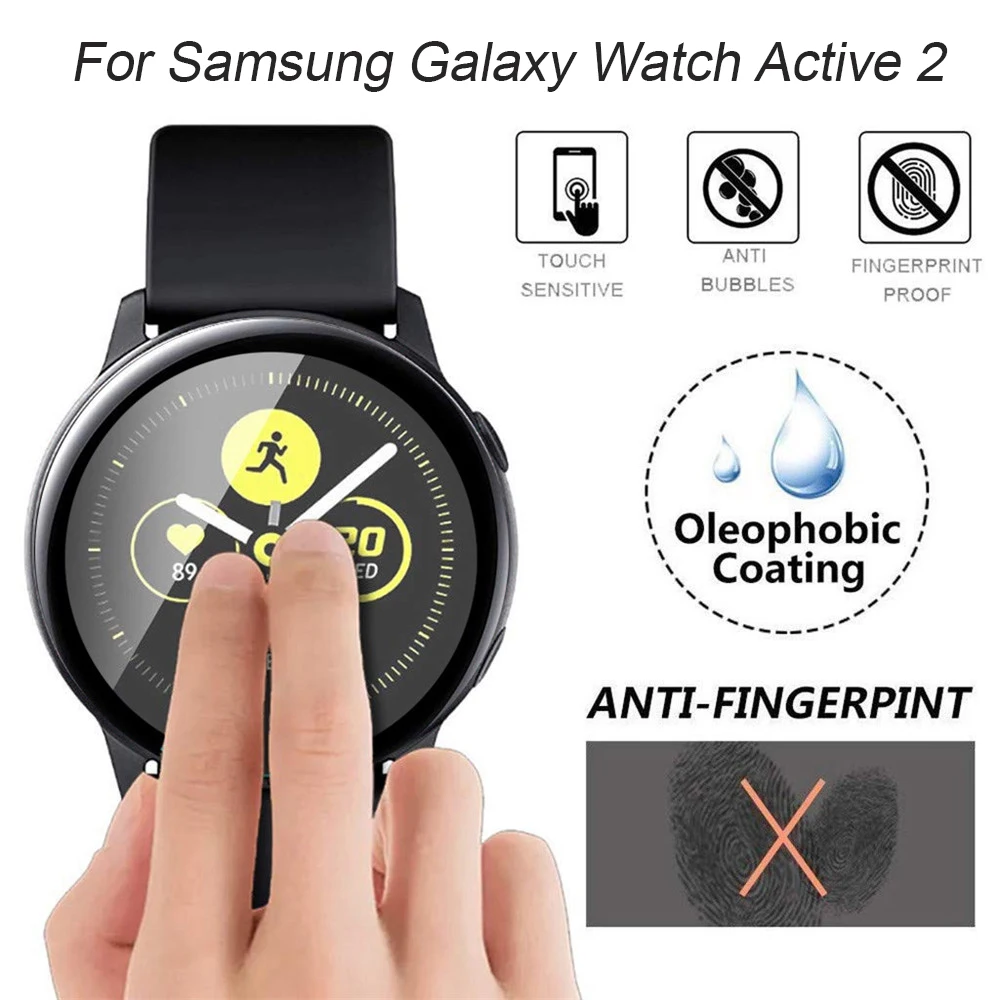 Duoteng Protective film For Samsung Galaxy Watch Active 2 40mm 44mm Tempered Glass 3D Screen Protector Soft Fibre Glass film
Duoteng Protective film For Samsung Galaxy Watch Active 2 40mm 44mm Tempered Glass 3D Screen Protector Soft Fibre Glass film
