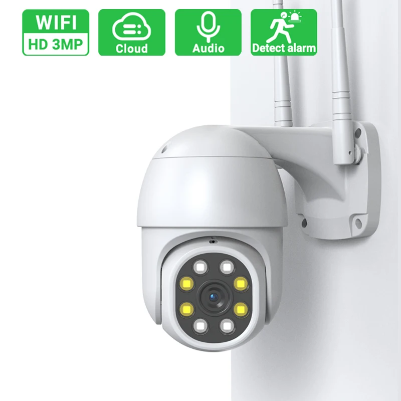 1080P PTZ IP Camera Security Camera WiFi Wireless CCTV Tracking Camera Video Surveillance Cloud Storage H.265 P2P With TF Card
1080P PTZ IP Camera Security Camera WiFi Wireless CCTV Tracking Camera Video Surveillance Cloud Storage H.265 P2P With TF Card
