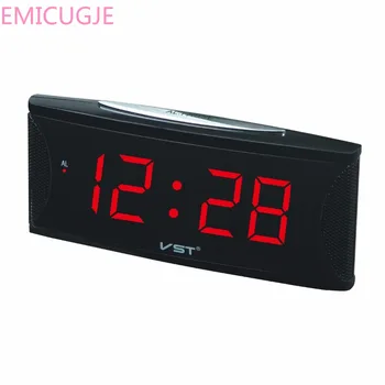 VST Modern decor digital led alarm clock with EU plug big numbers electronic table clock Bedside glowing alarm clock led clock
VST Modern decor digital led alarm clock with EU plug big numbers electronic table clock Bedside glowing alarm clock led clock