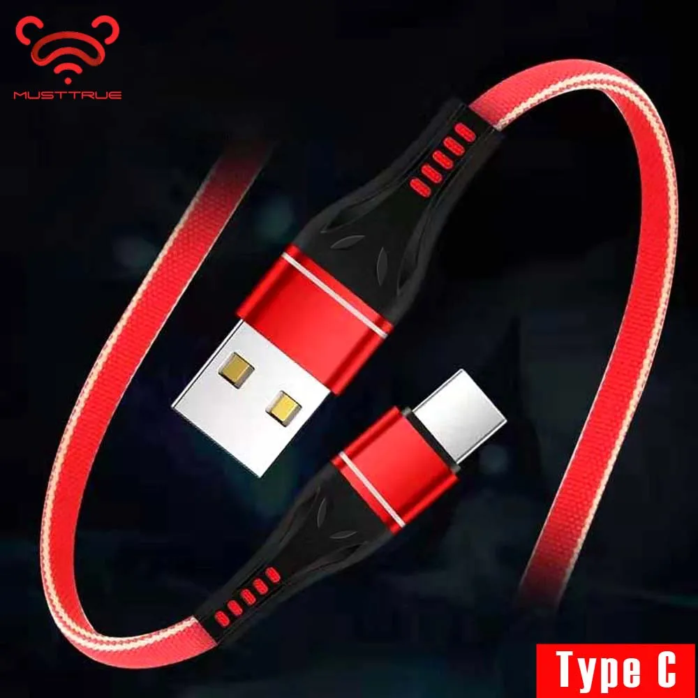 MUSTTRUE 1M 2.4A Type C USB Cable for Phones Samsung S10 S9 Fast Charging Cord for Xiaomi Redmi Note 7 Huawei P30 USB C Cable
MUSTTRUE 1M 2.4A Type C USB Cable for Phones Samsung S10 S9 Fast Charging Cord for Xiaomi Redmi Note 7 Huawei P30 USB C Cable