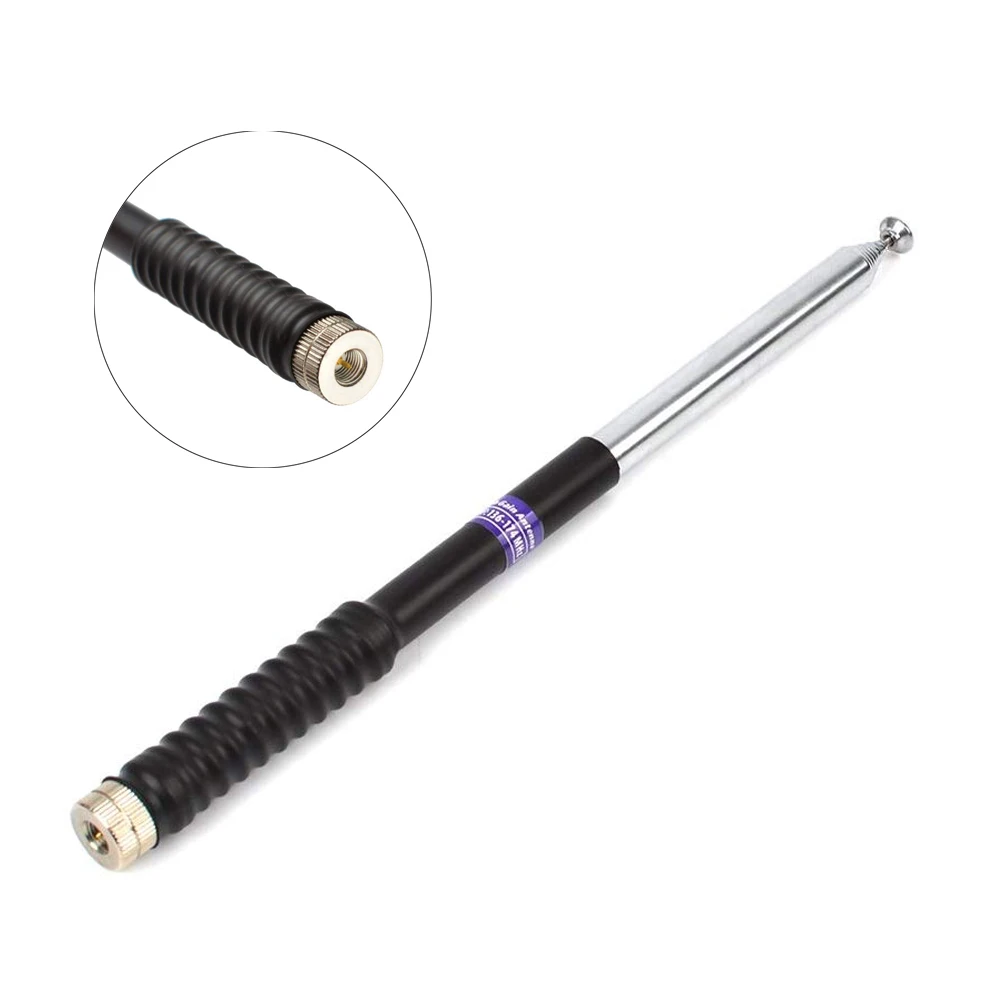 Gain Telescopic Antenna SMA Male VHF 136-174MHz for TYT TH-F5 TH-2R TH-UV3R TH-UVF8D TH-UVF9D TH-UV8000D Accessories
Gain Telescopic Antenna SMA Male VHF 136-174MHz for TYT TH-F5 TH-2R TH-UV3R TH-UVF8D TH-UVF9D TH-UV8000D Accessories
