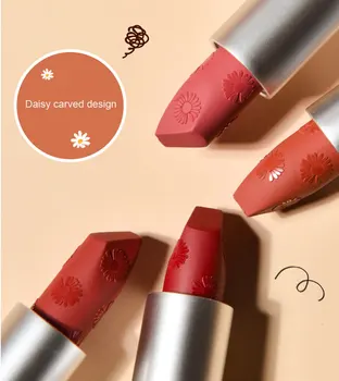 Lipstick Heartbeat Daisy Soft Mist Lipstick Matte Velvet easy to color rich color Non-fading Air Lipstick Lips
Lipstick Heartbeat Daisy Soft Mist Lipstick Matte Velvet easy to color rich color Non-fading Air Lipstick Lips