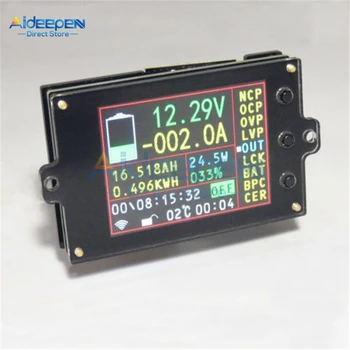 80V 500A 2.4 inch Colorful LCD Battery Coulomb Counter DC Voltmeter Ammeter Wattmeter Capacity Detector DC Energy Power Meter
80V 500A 2.4 inch Colorful LCD Battery Coulomb Counter DC Voltmeter Ammeter Wattmeter Capacity Detector DC Energy Power Meter