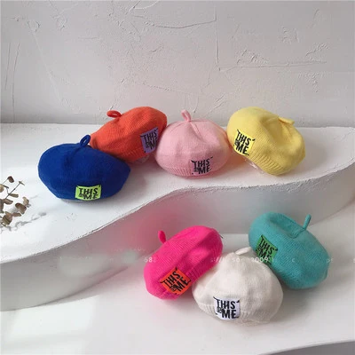 Baby hat infant knitted bud hat Korean letter sticker painter hat children's men's and women's wool hat tide
Baby hat infant knitted bud hat Korean letter sticker painter hat children's men's and women's wool hat tide