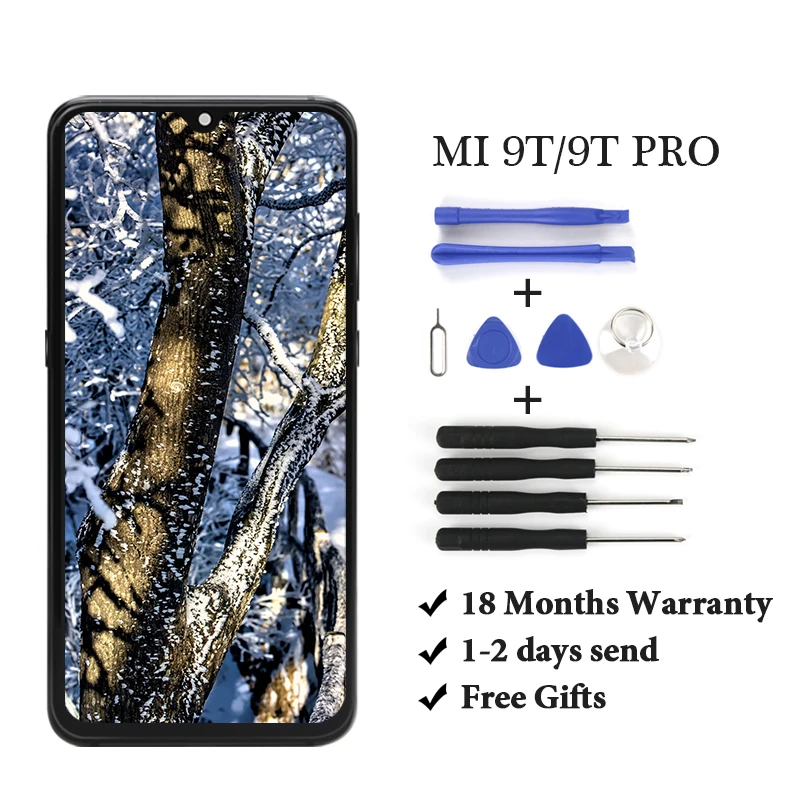 Replacement LCD Screen For xiaomi Mi 9T LCD 9T pro LCD Display OEM Quality Digitizer Phone Assembly LCD For xiaomi Mi 9T LCD
Replacement LCD Screen For xiaomi Mi 9T LCD 9T pro LCD Display OEM Quality Digitizer Phone Assembly LCD For xiaomi Mi 9T LCD