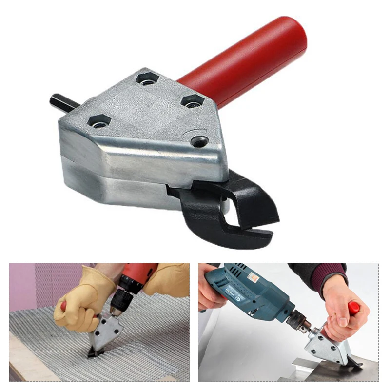 Nibbler Saw Cutter Tool Metal plate Cutter Tool Drill Attachment Nibble Metal Cutting Sheet Power Tool Accessories
Nibbler Saw Cutter Tool Metal plate Cutter Tool Drill Attachment Nibble Metal Cutting Sheet Power Tool Accessories