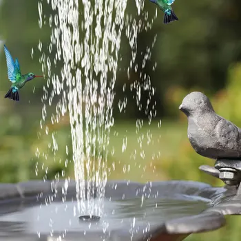 5W Solar Powered Fountain Garden Pool Pond Decoration Solar Panel Floating Fountain Water Pump Outdoor Bird Bath Fountain
5W Solar Powered Fountain Garden Pool Pond Decoration Solar Panel Floating Fountain Water Pump Outdoor Bird Bath Fountain