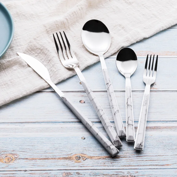 304 Imitation Wood-grain Spoon Fork Marbling Knife, Fork And Spoon Tableware Set Korean Style Stainless Steel Faux mu bing dao S
304 Imitation Wood-grain Spoon Fork Marbling Knife, Fork And Spoon Tableware Set Korean Style Stainless Steel Faux mu bing dao S