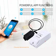 Sonoff SI7021 Waterproof Sensor Wifi Temperature Humidity Monitoring / TH10 Smart Switch Sensor Module APP Support Alexa
Sonoff SI7021 Waterproof Sensor Wifi Temperature Humidity Monitoring / TH10 Smart Switch Sensor Module APP Support Alexa