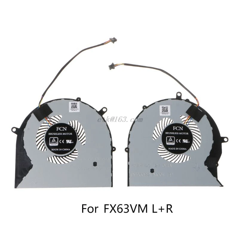 Кулер для ноутбуков ASUS FX63V FX63VM FZ63VM FX63VM7300 FX63VM7700 L + R | Компьютеры и офис