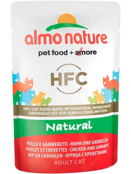 ALMO NATURE ALMO NATURE CAT CLASSIC NATURE for adult cats with chicken and prawns 55 g
ALMO NATURE ALMO NATURE CAT CLASSIC NATURE for adult cats with chicken and prawns 55 g