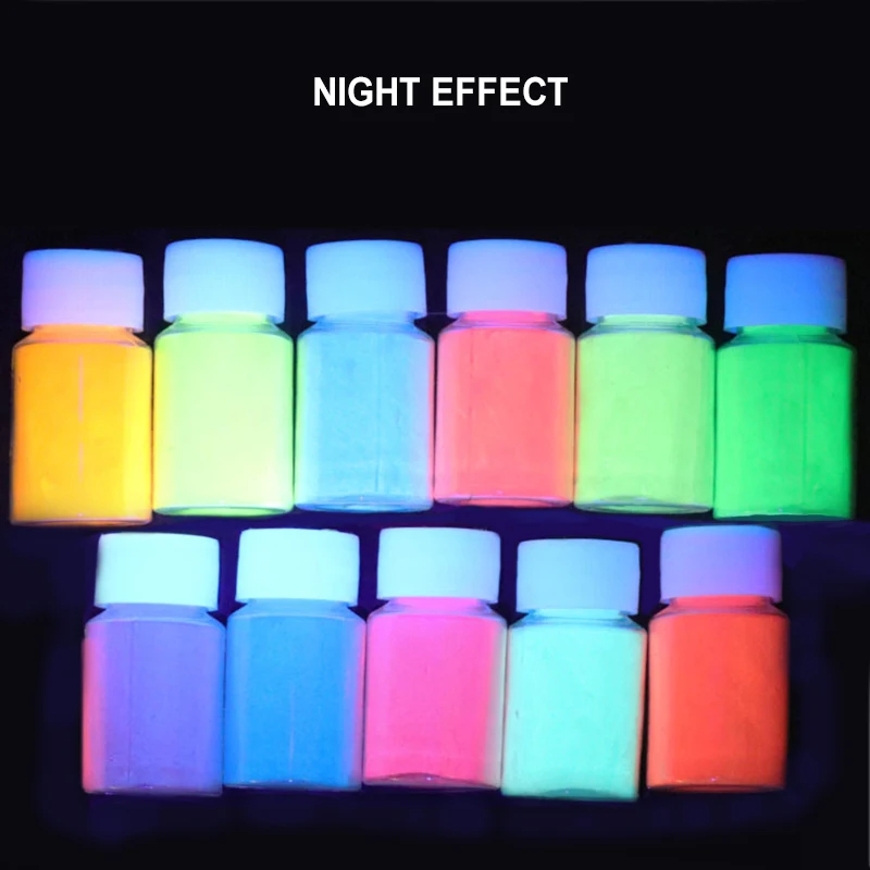 Фото Hot Luminous Powder Pigment Epoxy Resin Glow in The Dark for Paint Slime Soap Dyes Making Arts Crafts Sewing  Дом и | Красители для мыла (1005003084888862)