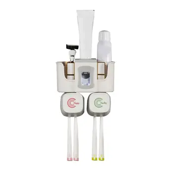 Toothbrush Holders Aotumatic Toothpaste Squeezer Dispenser Bathroom Sets Bathroom Storage Box Case Household Tool
Toothbrush Holders Aotumatic Toothpaste Squeezer Dispenser Bathroom Sets Bathroom Storage Box Case Household Tool