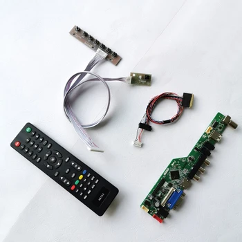 For HSD173PUW1/LP173WF1 WLED notebook PC 1920*1080 17.3" Audio HDMI VGA USB RF Remote LVDS 40Pin display controller card DIY kit
For HSD173PUW1/LP173WF1 WLED notebook PC 1920*1080 17.3" Audio HDMI VGA USB RF Remote LVDS 40Pin display controller card DIY kit