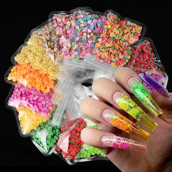 1 Bag 3D Colorful Tiny Fruit slices Sequins for Nails DIY Design Acrylic Beauty Polymer Clay Nail Art Accessories
1 Bag 3D Colorful Tiny Fruit slices Sequins for Nails DIY Design Acrylic Beauty Polymer Clay Nail Art Accessories