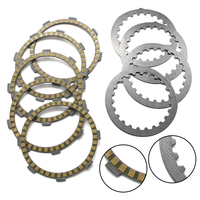 Motorcycle Clutch Plates For Yamaha TTR125L TT-R125LE TT-R125LWE TT125RM TTR125E TTR125R TT-R125LW TTR125LWE TT-R125 DT80LC DT80
Motorcycle Clutch Plates For Yamaha TTR125L TT-R125LE TT-R125LWE TT125RM TTR125E TTR125R TT-R125LW TTR125LWE TT-R125 DT80LC DT80