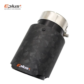 EPLUS Car smithing Pattern Matte carbon fiber Muffler Tip Exhaust System Universal Straight black Exhaust Mufflers nozzle For Ak
EPLUS Car smithing Pattern Matte carbon fiber Muffler Tip Exhaust System Universal Straight black Exhaust Mufflers nozzle For Ak