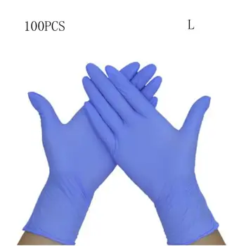 100 PCS/lot Disposable Protective Gloves Industrial Safety Anti Static Nitrile Gloves For Mechanical rkawiczki nitrylowe
100 PCS/lot Disposable Protective Gloves Industrial Safety Anti Static Nitrile Gloves For Mechanical rkawiczki nitrylowe