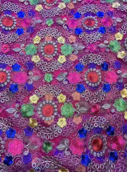 new design embroidered Lace Fabric L-89814 with High Quality 
new design embroidered Lace Fabric L-89814 with High Quality