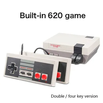 Micro Video Game Console, 620 Nostalgia Games Built-in, Dual Gamepad AV Port Old Recollections Retro Console Ideal as for Kids
Micro Video Game Console, 620 Nostalgia Games Built-in, Dual Gamepad AV Port Old Recollections Retro Console Ideal as for Kids
