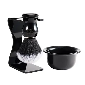 37891 Men's Plastic Soap Bowl + Three Sets Shaving Brush Multi-function Bracket Portable Black Color
37891 Men's Plastic Soap Bowl + Three Sets Shaving Brush Multi-function Bracket Portable Black Color