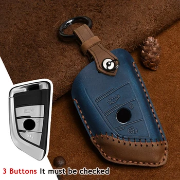 Remote 3/4 Buttons Car key case cover wallet shell keyfob key ring For BMW X3/X4/X6/118i/730 F15 F16 G30 G11 F48 F39 key Pouch
Remote 3/4 Buttons Car key case cover wallet shell keyfob key ring For BMW X3/X4/X6/118i/730 F15 F16 G30 G11 F48 F39 key Pouch