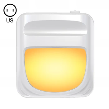 Safety Lamp Automatic Ligh Sensing LED Induction Light Indoor/Outdoor Bedroom Plug-In Creative Night Light Dimmable Bright
Safety Lamp Automatic Ligh Sensing LED Induction Light Indoor/Outdoor Bedroom Plug-In Creative Night Light Dimmable Bright